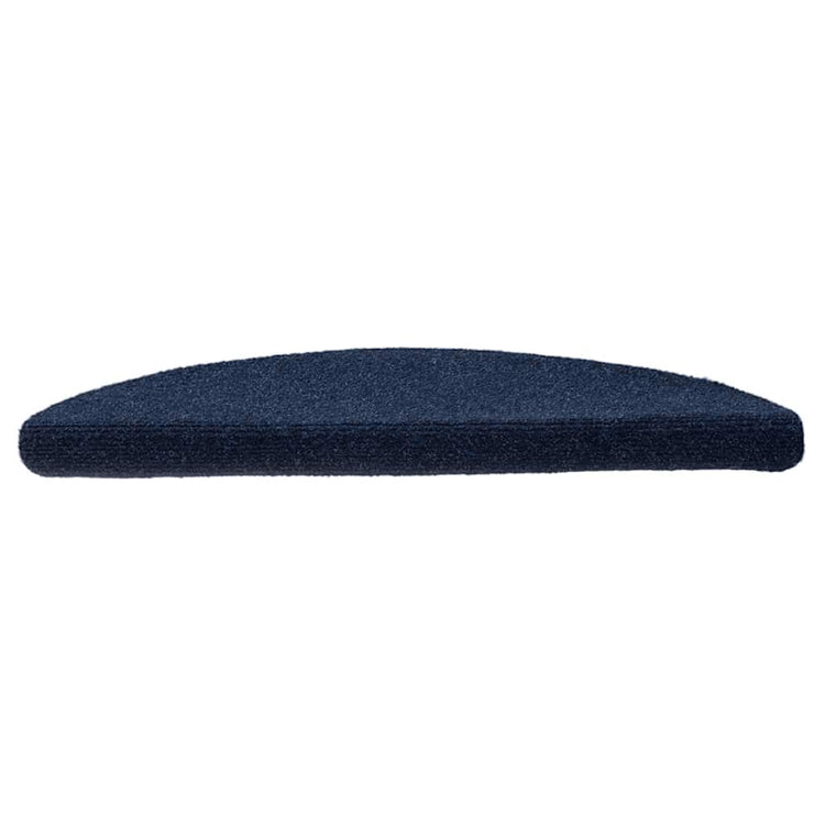 Vidaxl Treppenmatten Selbstadhäsiv 15 St 56x17x3 cm Nadel Filz blau Blau