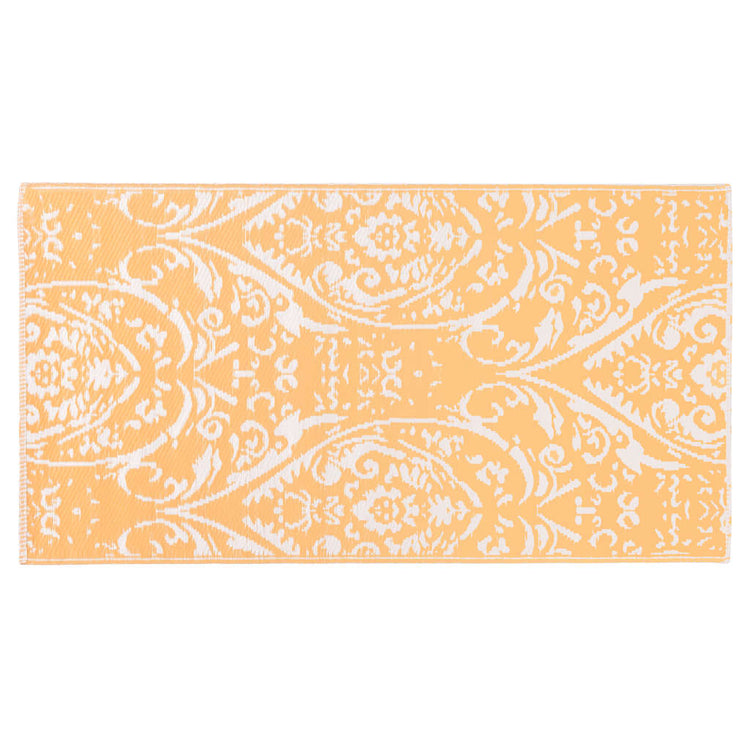 Vidaxl Außenkleid 160x230 cm PP Orange und Weiß