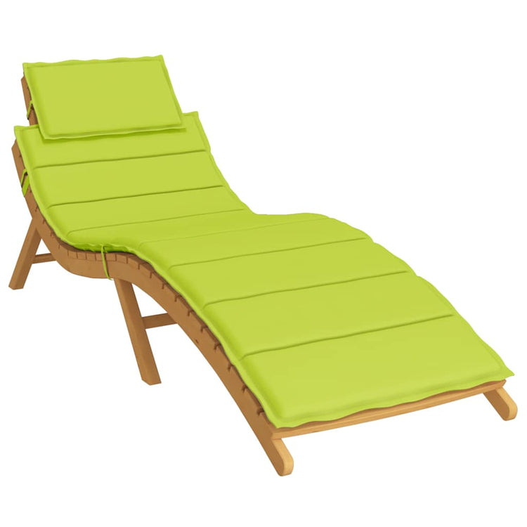 Vidaxl Lounger Kissen 186x58x3 cm Oxford Stoff klar grün
