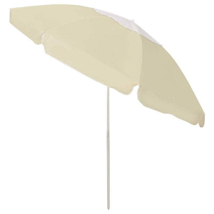 VidaXL Strandschirm 240 cm sandgelb