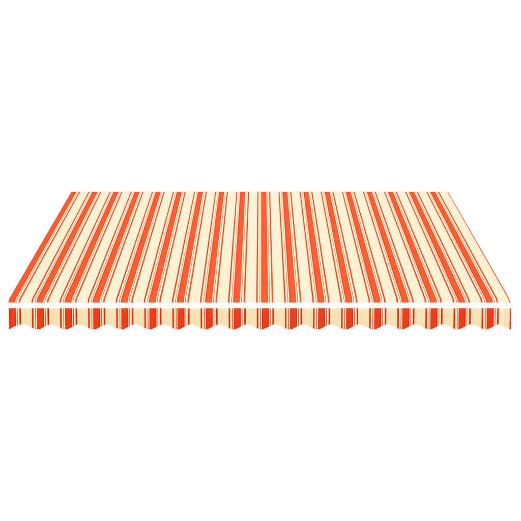 Vidaxl -Ersatztuch für Luifel 4x3,5 m Gelb und Orange