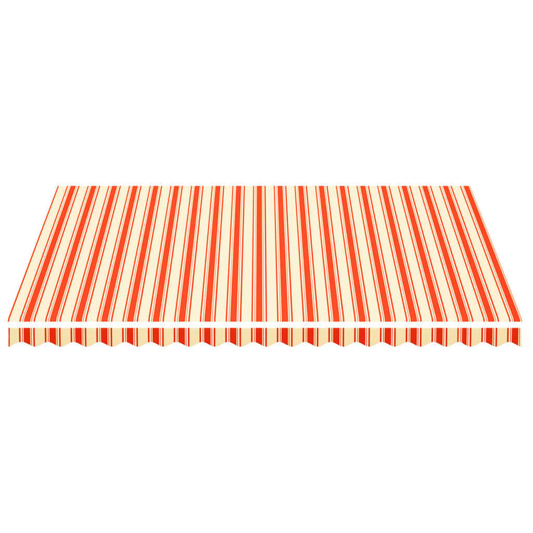 Vidaxl Ersatztuch für Luifel 4,5 x 3,5 m gelb und orange