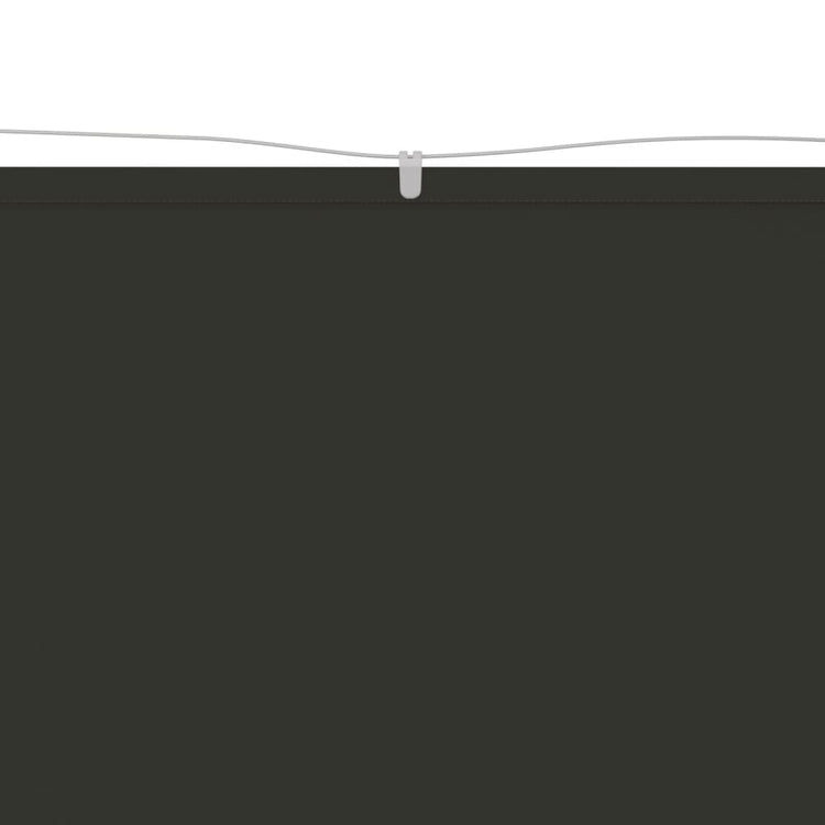 Vidaxl Luifel vertikal 100x420 cm Oxford Fabric Anthrazit -ausgelöst