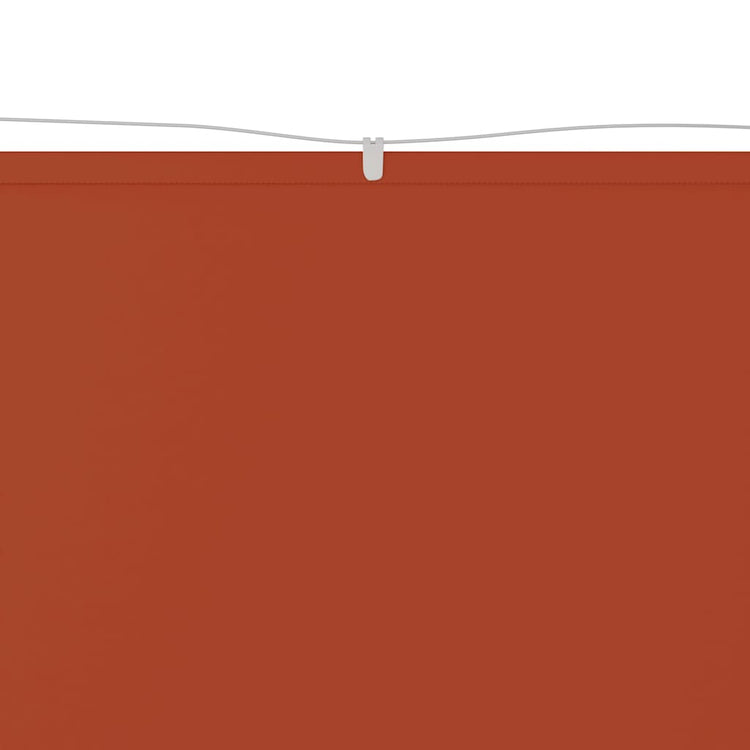 Vidaxl Luifel vertikal 140 x 600 cm Oxford Fabric Terracotta -Colored