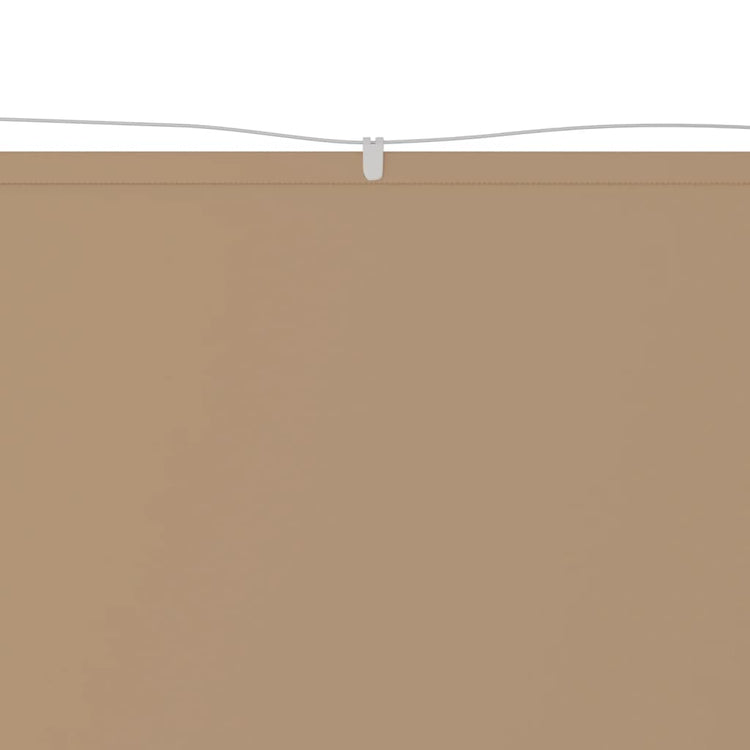 Vidaxl Luifel Vertikal 180 x 360 cm Oxford Stofftaupe