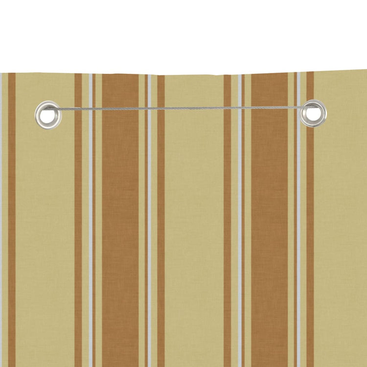 Vidaxl Balkon Bildschirm 140x240 cm Oxford Stoff gelb und orange