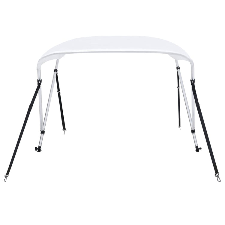 Vidaxl Biminitop 2-BOWS 150x120x110 cm Weiß