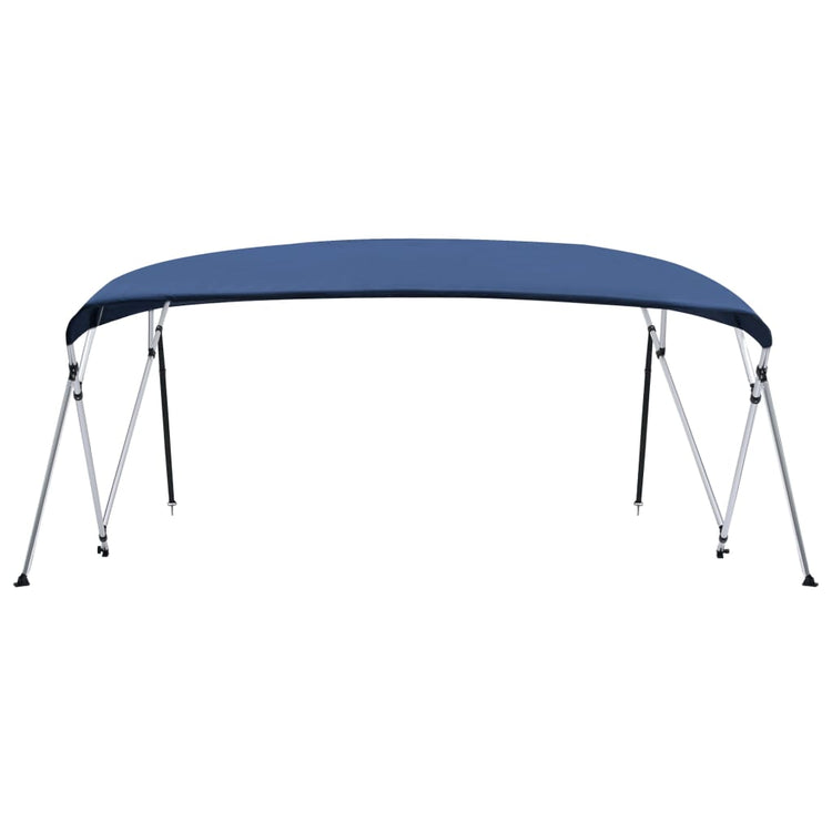 Vidaxl Biminitop 4-Boogs 243x (230-244) X137 cm Marineblau