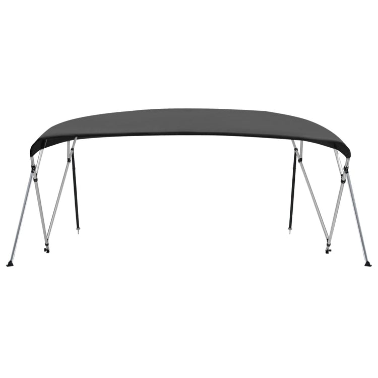 Vidaxl Biminitop 4-Boogs 243x (230-244) X137 cm Anthrazitfarben