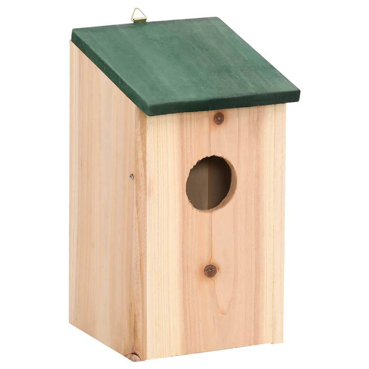 Vidaxl Vogelhäuser 10 Stcs 12x12x22 cm Festkieferholz