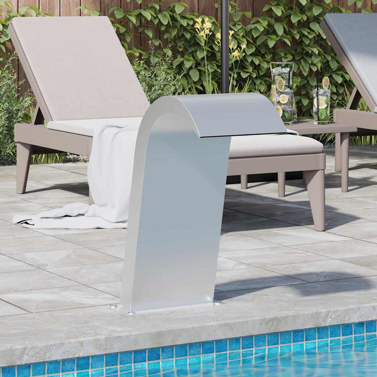 Vidaxl Swimmingpool Brunnen 50x30x60 cm Edelstahl 304