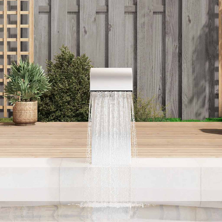 Vidaxl Swimmingpool Brunnen 22x60x70 cm Edelstahl 304