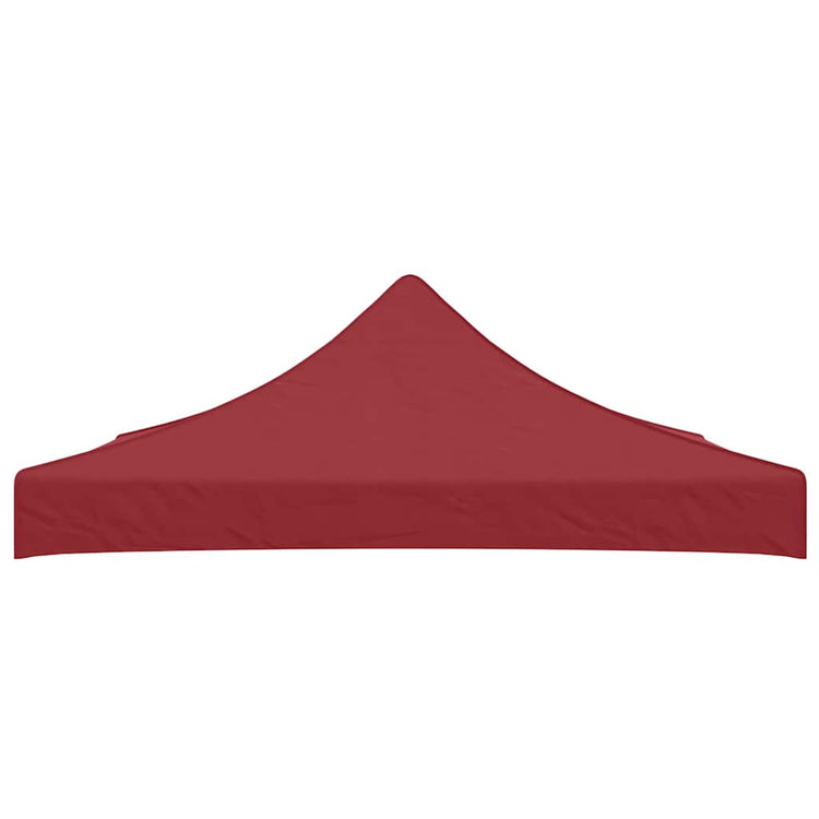 Vidaxl Party Zeltdach 270 g m² 3x3 m Bordeaux rot