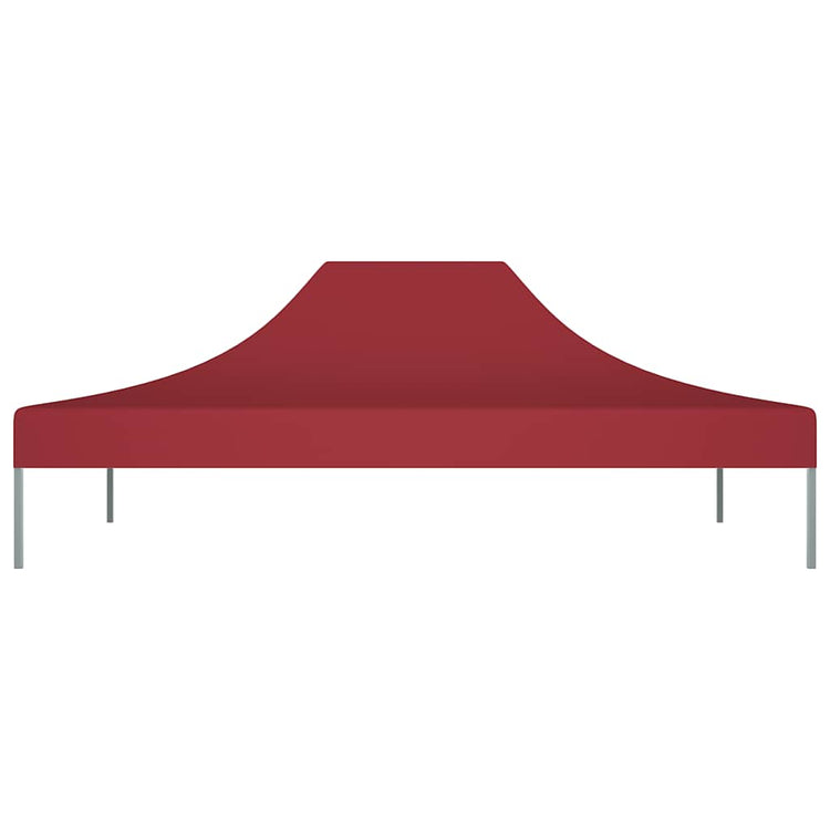 Vidaxl Party Zeltdach 270 g m² 4x3 m Bordeaux rot