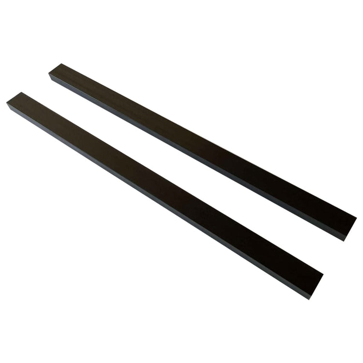 Vidaxl Undercommon 6 St 170x8,5x4,5 cm HKC Schwarz