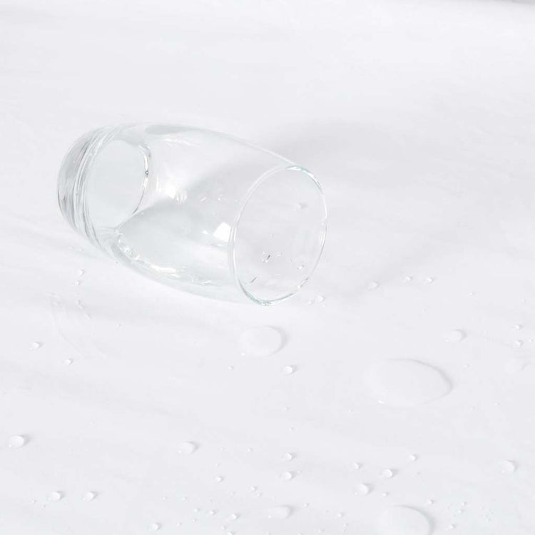 VidaXL Matratzenschoner 2 Stück wasserdicht 140x200 cm Baumwolle weiß