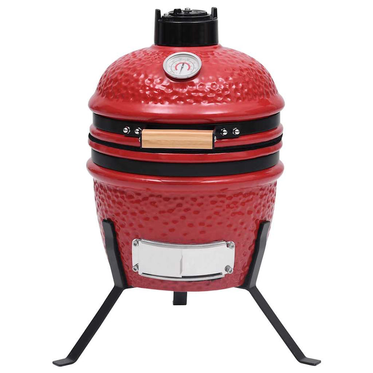 Vidaxl Kamado Barbecue 2-in-1 56 cm Keramikrot
