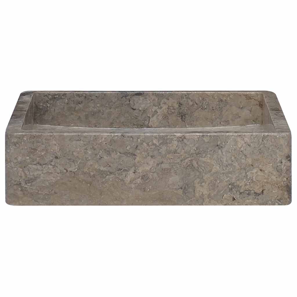 Vidaxl Sink 40x40x10 cm Marmorgrau