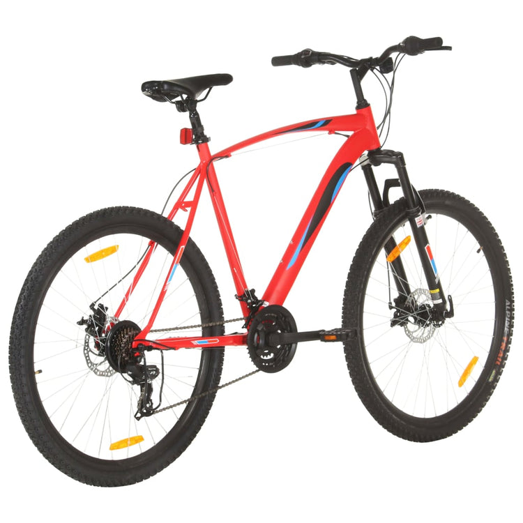 Vidaxl Mountainbike 21 Zahnräder 29 Zoll Räder 53 cm Rahmen Rot