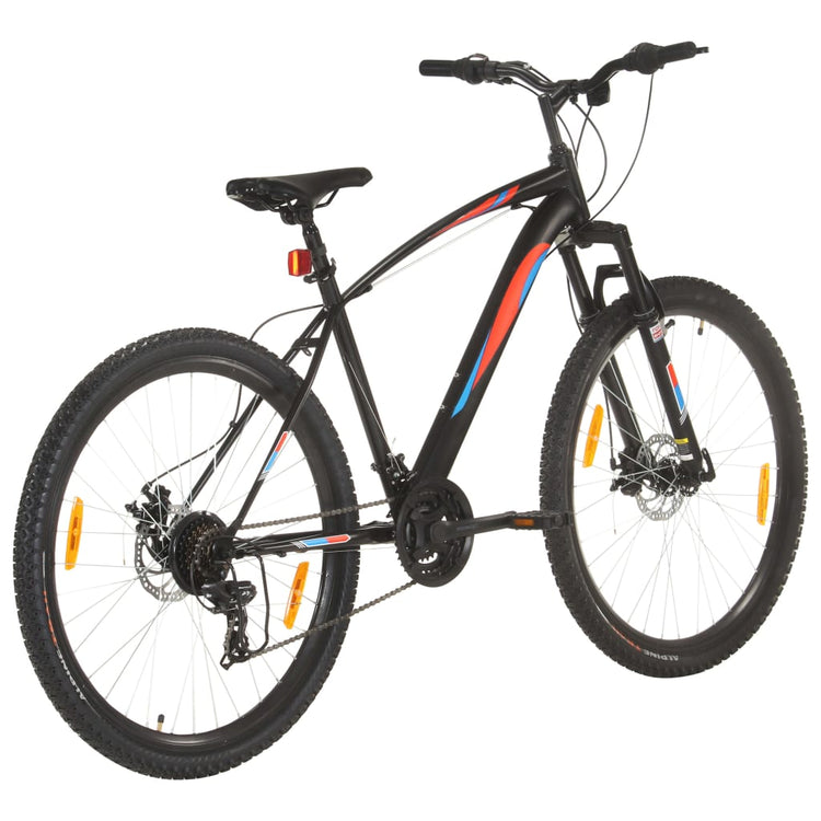 Vidaxl Mountainbike 21 Zahnräder 29 Zoll Räder 48 cm Rahmen schwarz