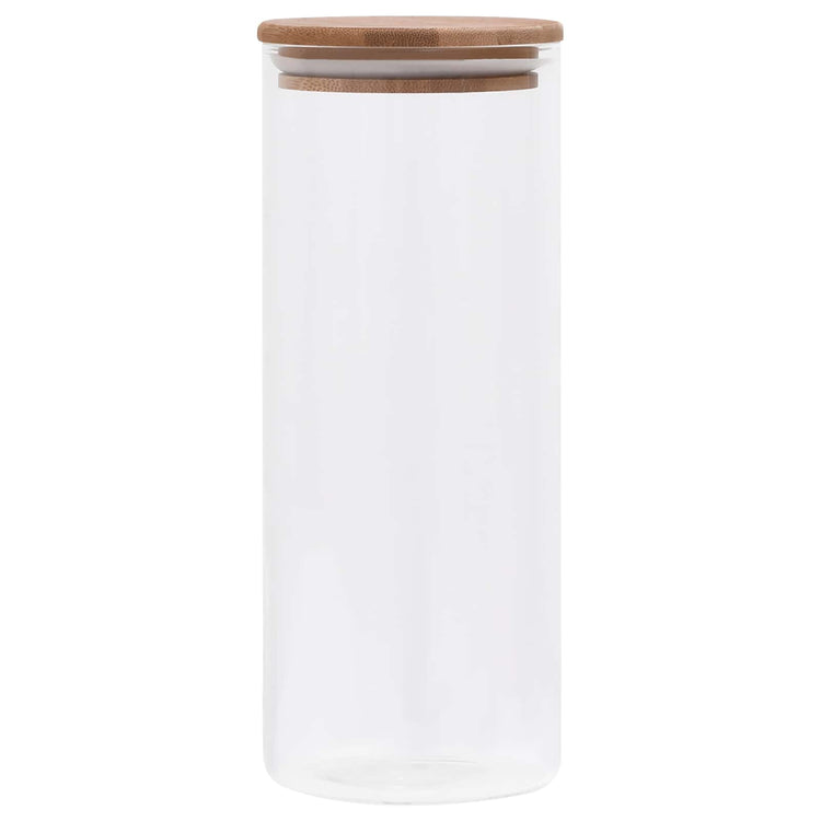 Vidaxxl Glasdose 10 Stück transparent 8,5 x 8,5 x 21,5 cm Glas