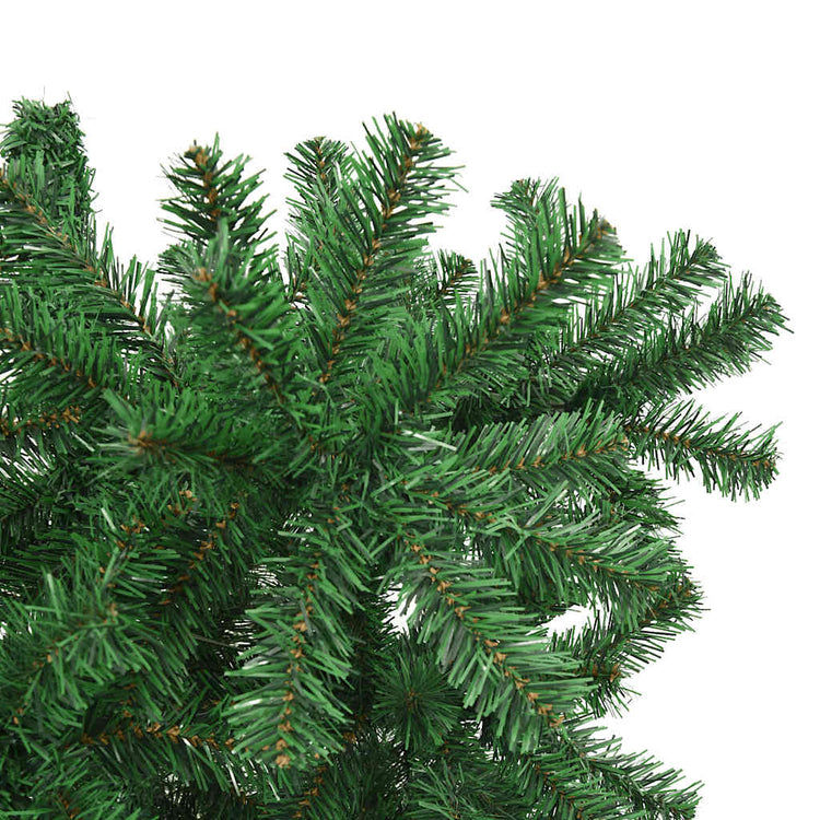 Vidaxl Kunstkerstboom mit Standard 210 cm grün umgekehrt