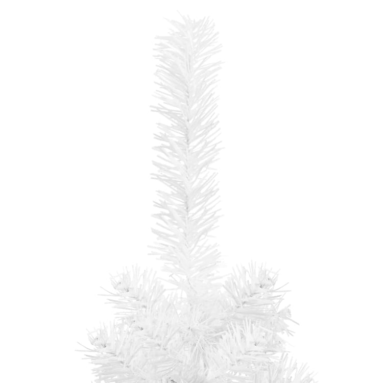 Vidaxl Weihnachtsbaum schmal 210 cm Weiß