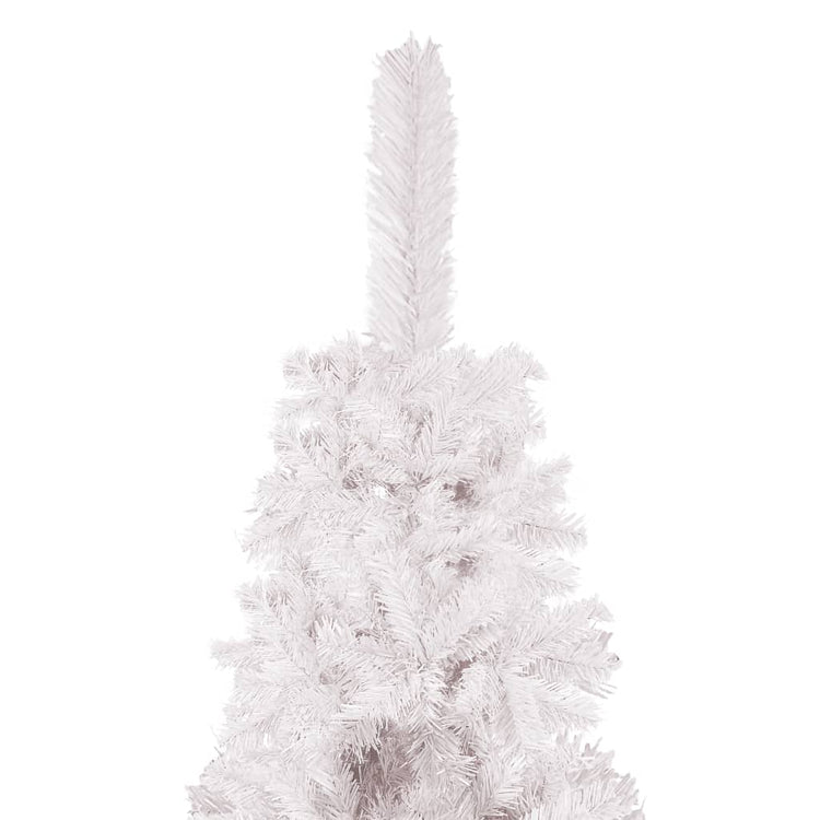 Vidaxl Weihnachtsbaum schmale 240 cm Weiß