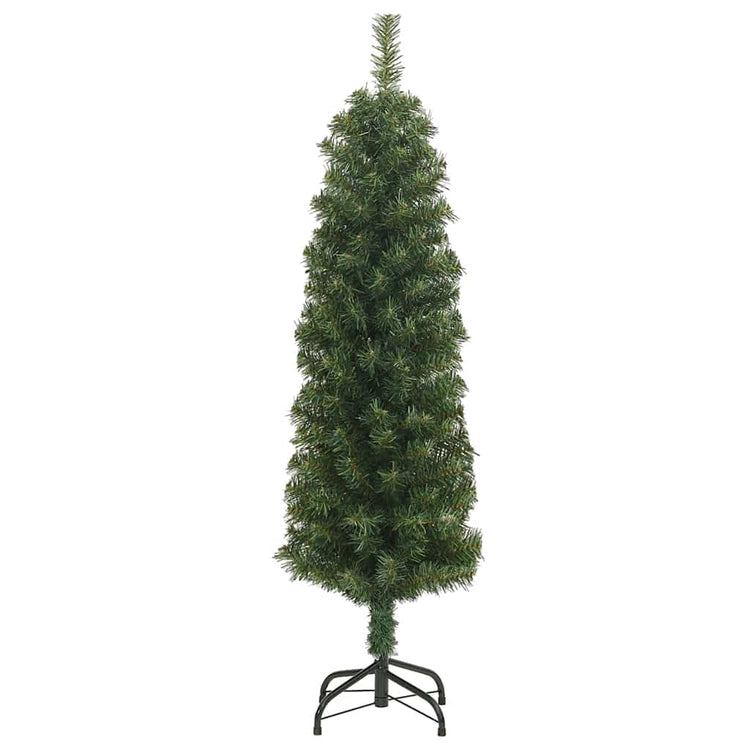 Vidaxl Kunstkerstboom mit Standardschmal 120 cm PVC Grün