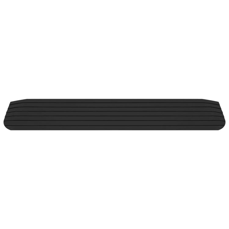 VIDAXL -Schwellenwert helfen 110x21x2,5 cm Gummi