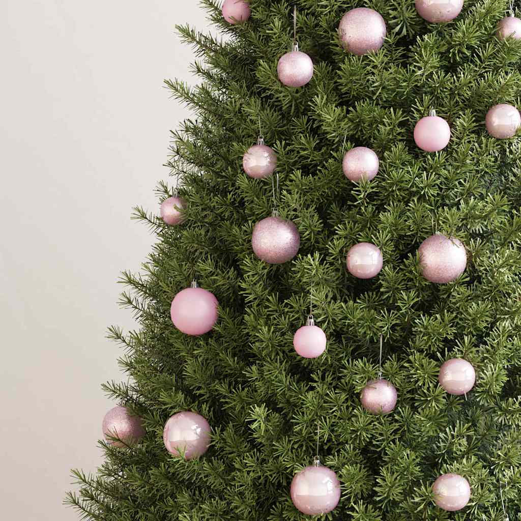 Vidaxl 100-teilige Weihnachtskugel Set Pink