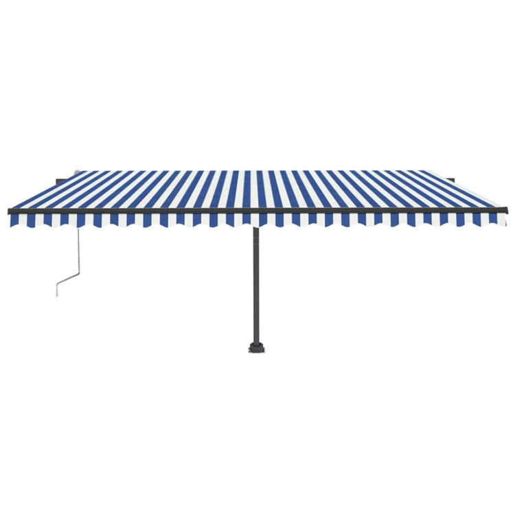 Vidaxl laifel kostenlos -ausstehende automatische 500x300 cm blau und weiß