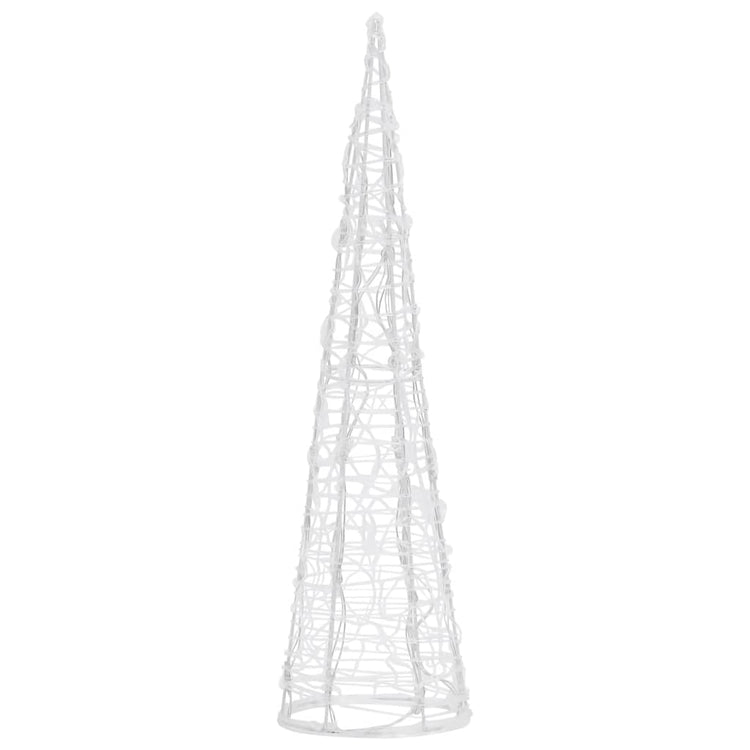 Vidaxl Leichtkegel dekorative LED Blau 60 cm Acryl