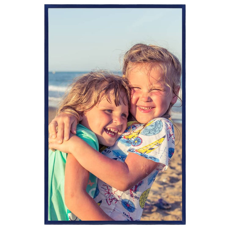 Vidaxl -Fotorahmen 3 PCs für Tabelle 13x18 cm MDF Blau