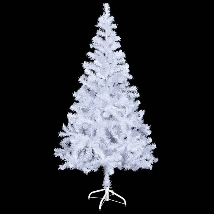 Vidaxl Kunstkerstboom mit Beleuchtung und Weihnachtskugeln 230 Zweige 120 cm
