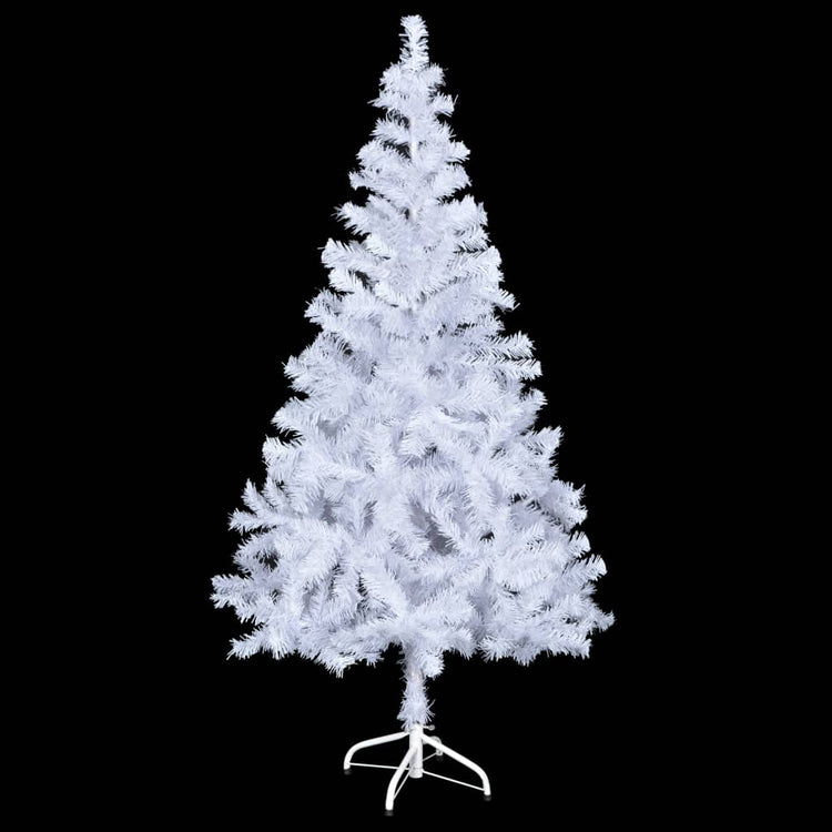 VIDAXL KUNSTKERSTBOOM mit Beleuchtung und Weihnachtskugeln 380 Zweige 150 cm