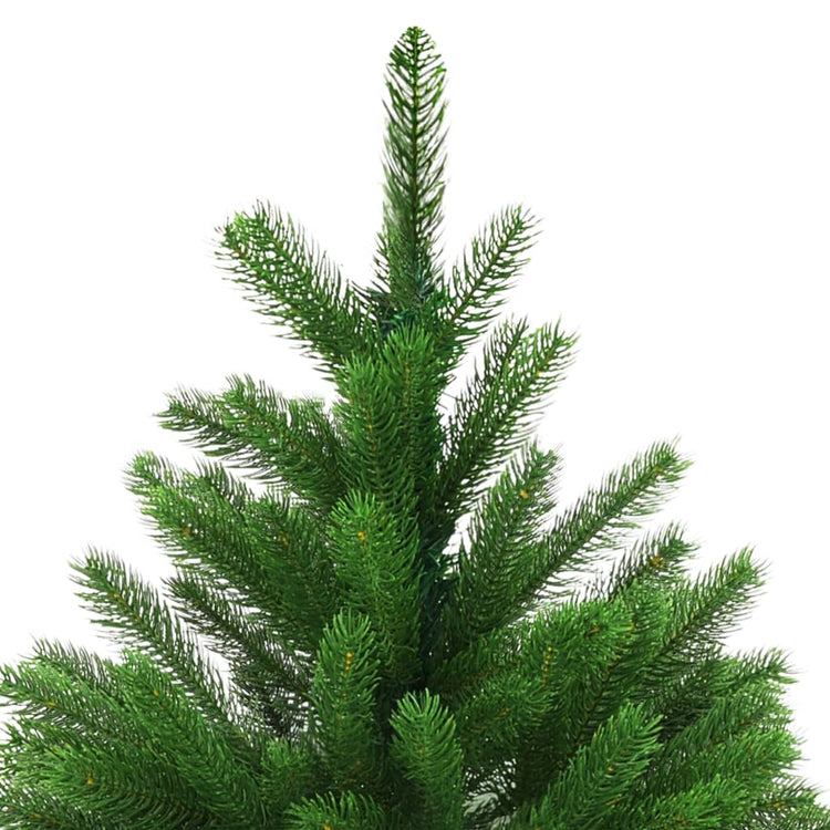Vidaxl Kunstkerstboom mit Beleuchtung und Weihnachtsbällen 120 cm Grün