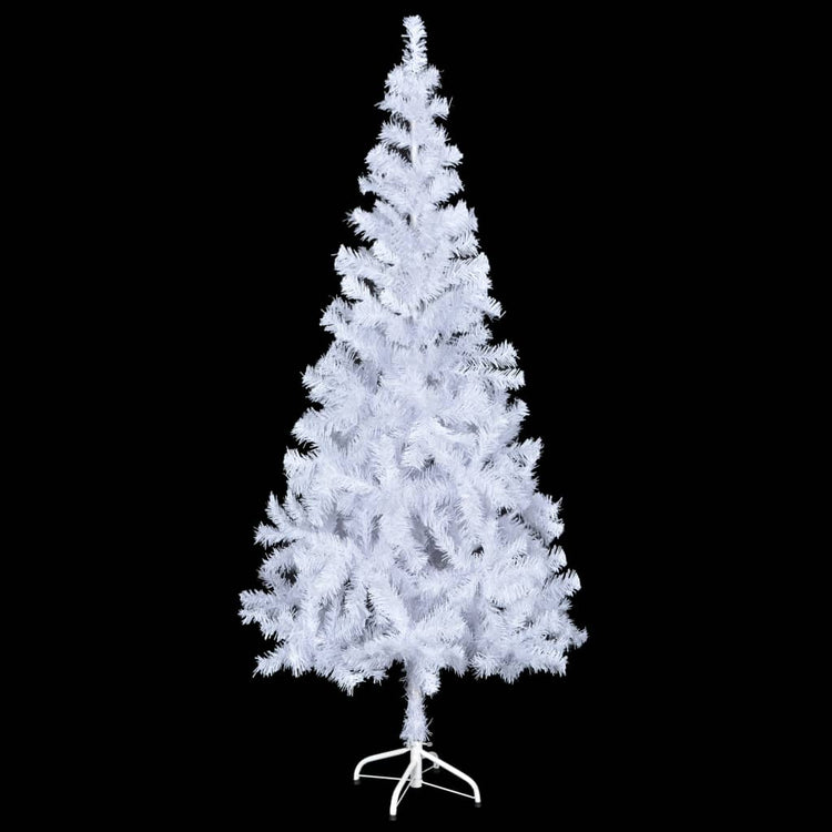 VIDAXL KUNSTKERSTBOOM mit Beleuchtung und Weihnachtsbällen 620 Zweige 180 cm