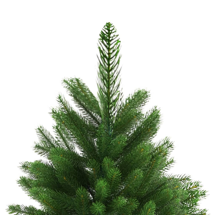 Vidaxl Kunstkerstboom mit Beleuchtung und Weihnachtsbällen 240 cm Grün