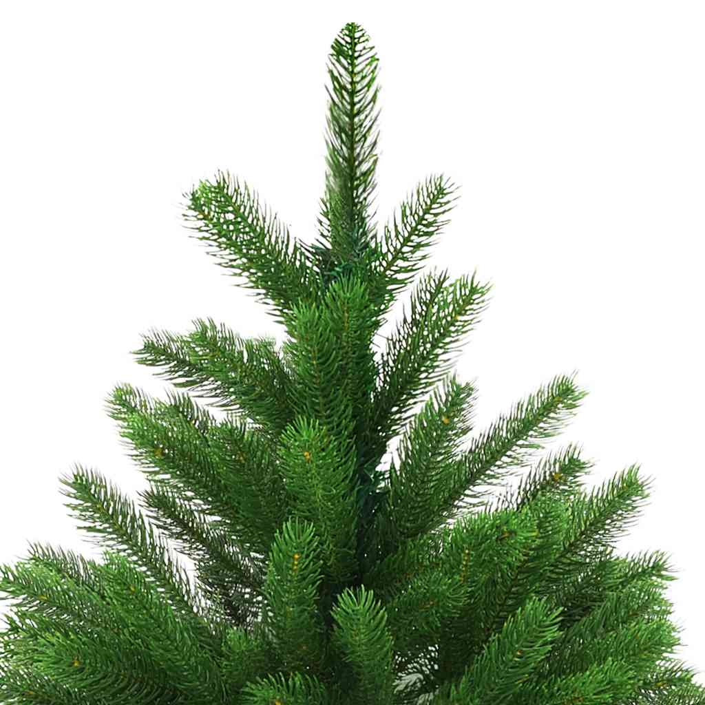 Vidaxl Kunstkerstboom mit Beleuchtung und Weihnachtsbällen 120 cm Grün