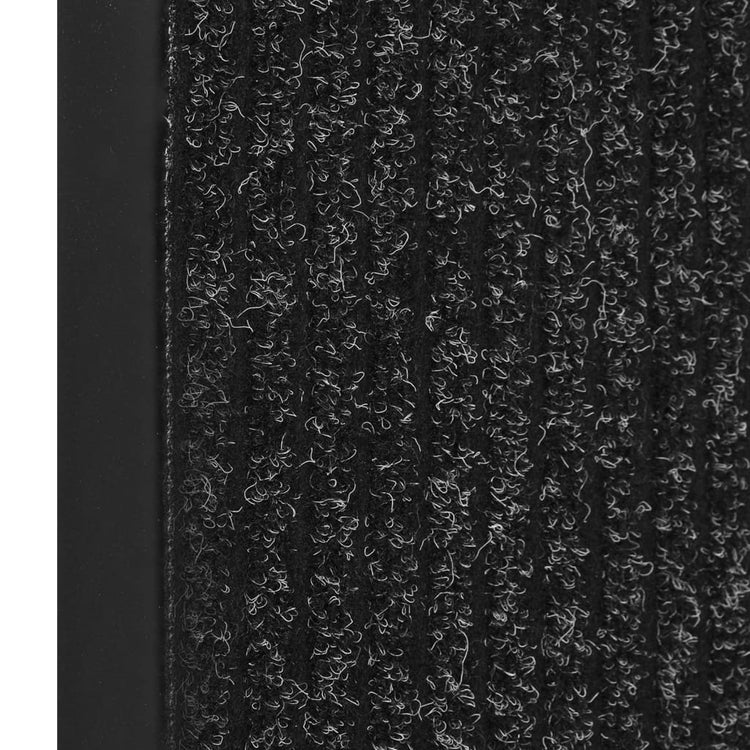 VIDAXL -Türmatte 60x80 cm gestreiftes Anthrazit -ausgelöst