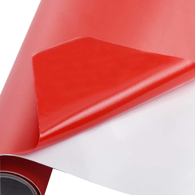 Vidaxl Autofolie 100x150 cm mattrot