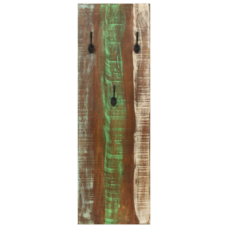 VIDAXL -Wandhaube Stellen 2 PCs 36x3x110 cm Festes Recyclingholz