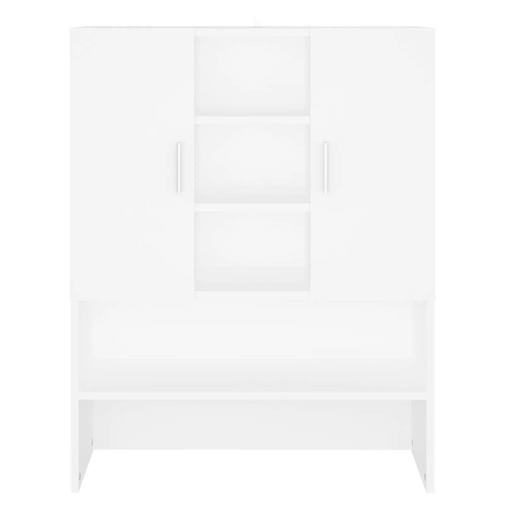 Vidaxl Waschmaschinenschrank 70,5 x 25,5 x 90 cm Weiß