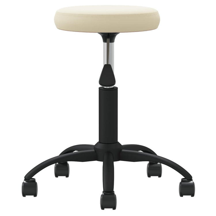 Vidaxl Massage Stuhl Velvet Cream -Colored