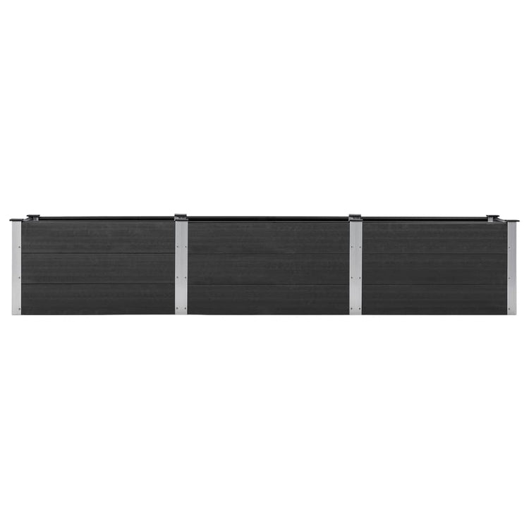 VIDAXL -Pflanzer erhöht 300x50x54 cm HKC Grau