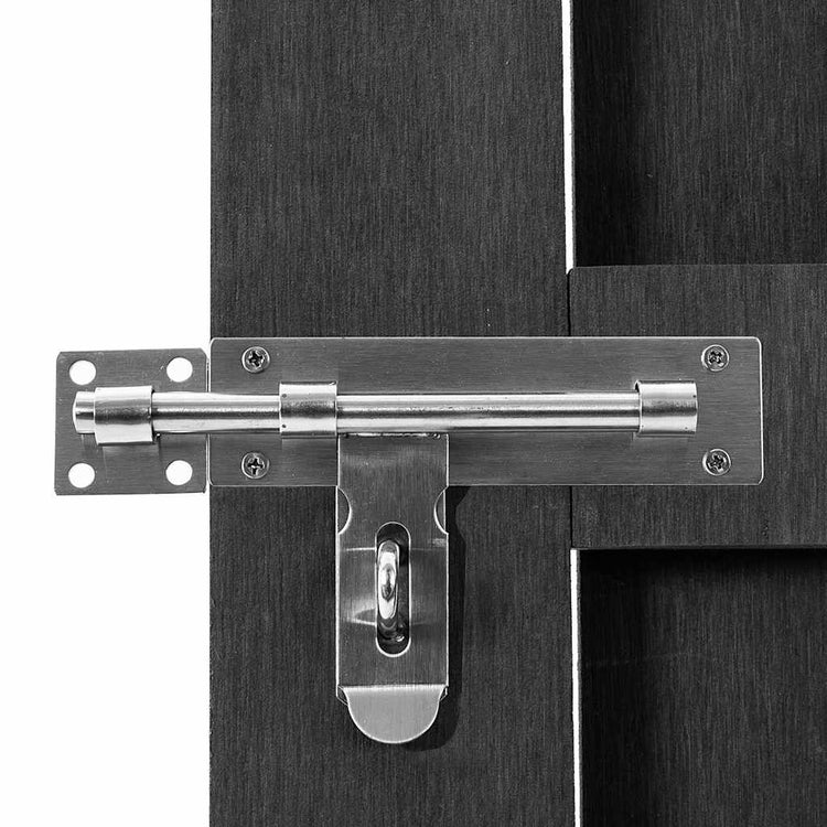Vidaxl Poort 100x112 cm HKC Grau