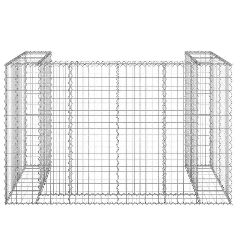Vidaxl Schanskorf für Behälter 180x100x110 cm verzinkter Stahl