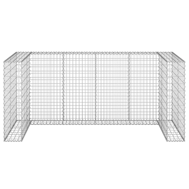 Vidaxl Schanskorf für Behälter 254x100x110 cm verzinkter Stahl