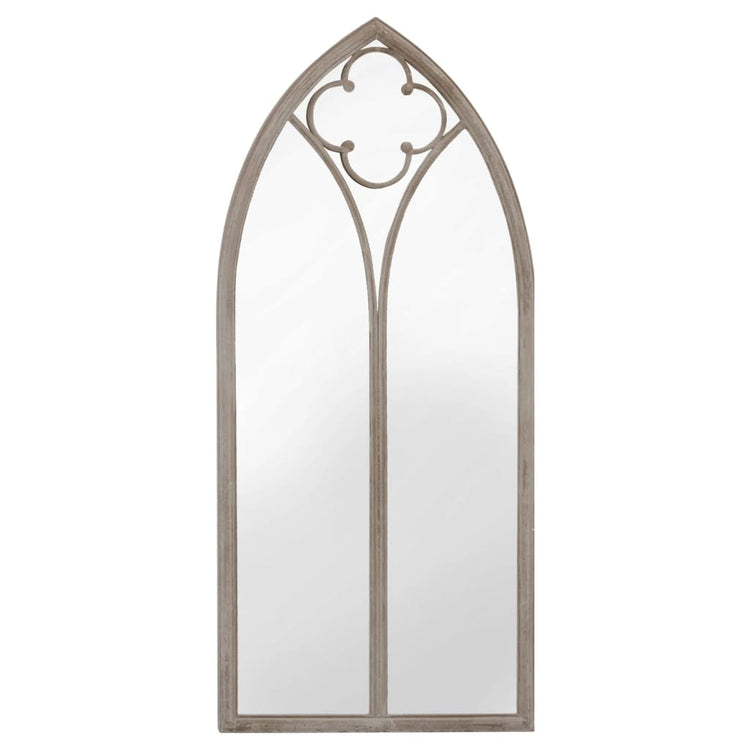 Vidaxl Garden Mirror 100x45 cm Eisensand -gelöscht